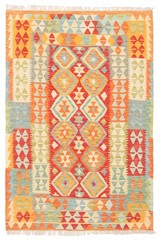 Vintage 3’5″ x 5’0″ Traditional Wool Hand Woven Oriental Area Rug