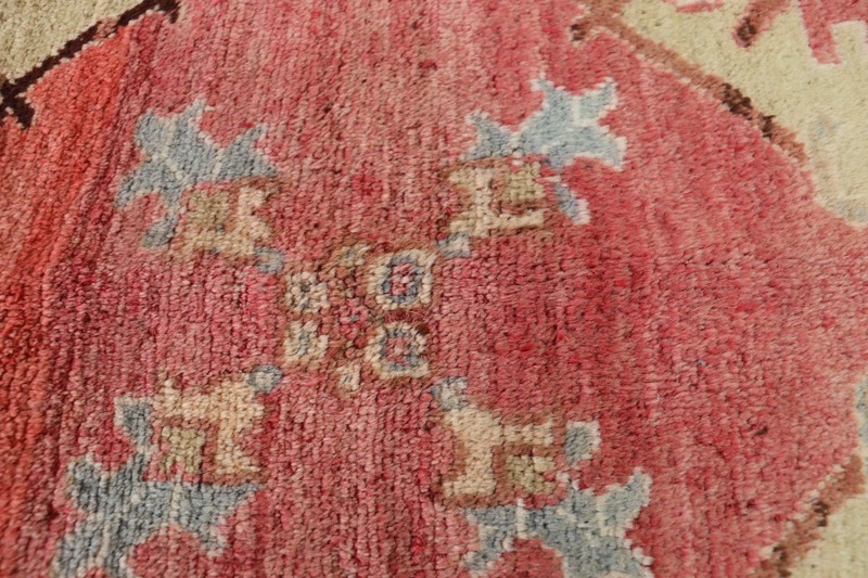 Antique Turkish Oushak Rug, Western Anatolia, Circa 1900–1920 #16555 gallery