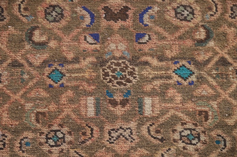 All-Over Pattern Traditional 13 ft. Runner Rug 4x13 Hand-knotted Wool gallery