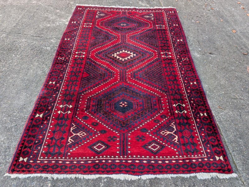 Oriental Carpet Rug Retro Runner Kelim 275 X 160 Vintage P1 gallery