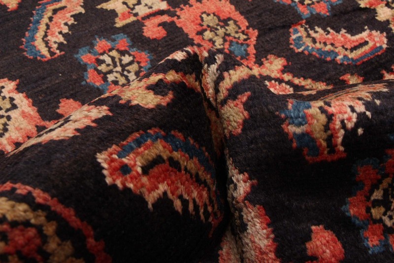 3'6" x 9'9" Vintage Hand-knotted Runner Rug Traditional Oriental Wool Carpet gallery