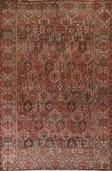 Garden Design Bakhtiari Tribal Traditional Handmade Living Room Area Rug 7×10