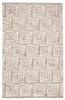Vintage Hand Woven Area Rug 5'2" x 8'4" Traditional Wool Oriental Carpet gallery