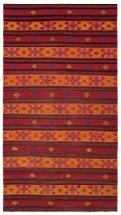 Vintage Hand Woven Area Rug 5’10” x 10’9″ Traditional Wool Oriental Carpet