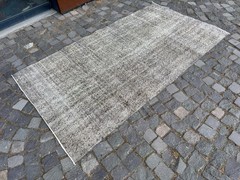 Area rug, Turkish rug, Vintage rug, Handmade rug, Wool rug Carpet | 3,8 x 7,1 ft