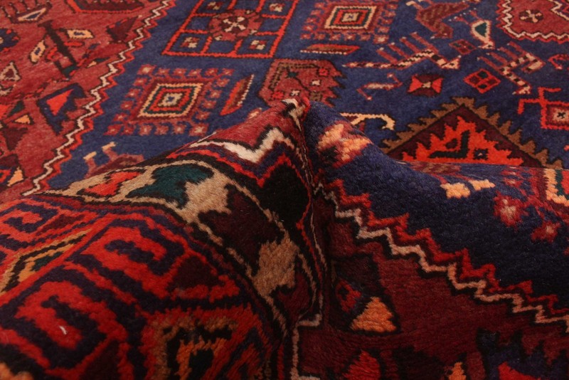 Vintage 4'6" x 8'6" Traditional Hand Knotted Vegetable Dye Wool Area Rug gallery