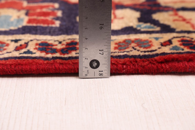 Vintage Hand-Knotted Area Rug 4'2" x 8'11" Traditional Oriental Wool Carpet gallery