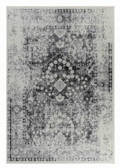 5′ X 8′ Black Oriental Area Rug