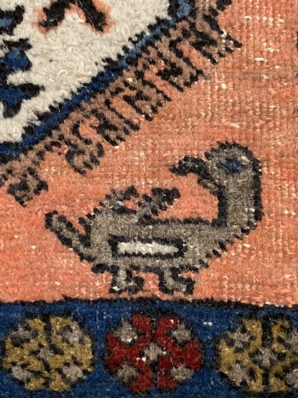 Circa 1920 VINTAGE ANTIQUE Ardabel 3.6x5.2 ESTATE RUG Professionally Washed. gallery