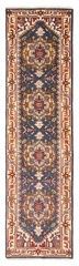 Vintage Hand-knotted Runner Rug 2’7″ x 9’7″ Traditional Oriental Wool Carpet