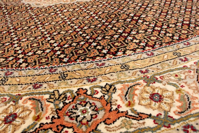 Vintage Traditional Hand-Knotted Area Rug 8'2" x 8'2" Oriental Wool Carpet gallery