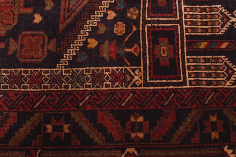 Traditional Vintage Hand-Knotted Area Rug 2'11" x 4'7" Oriental Wool Carpet gallery