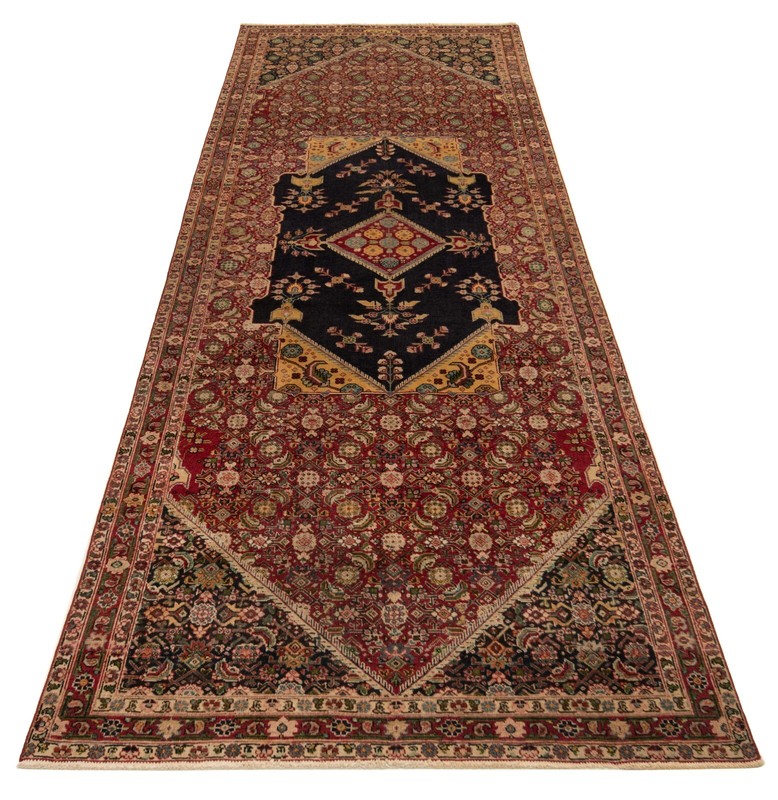 Patina 162 3/16x53 7/8 in Hand Knotted Persian Orientt Carpet Rug Red Rug gallery