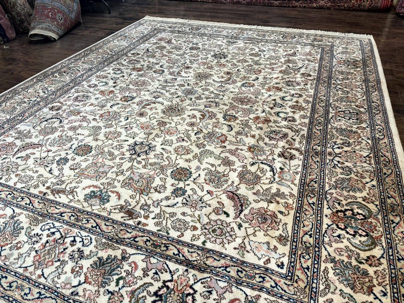 Karastan Rug #738 Tabrizz Design 8.8 x 10.6 Room Sized Wool Pile Carpet Vintage gallery