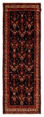 3’8″ x 12’7″ Vintage Hand-knotted Runner Rug Traditional Oriental Wool Carpet