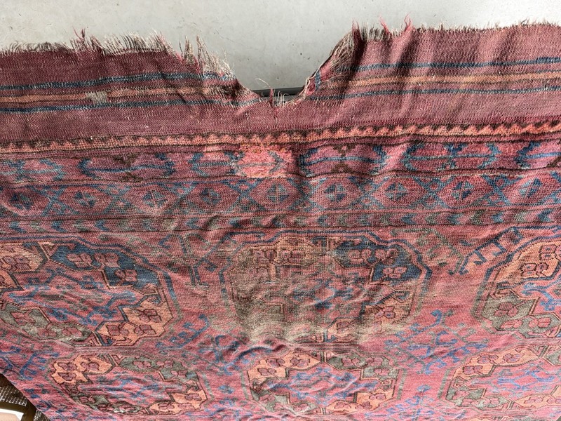 Antique Turkmen Rug gallery