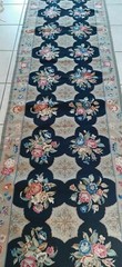 Amazing Aubusson – Traditional French Design – Sino Needlepoint – 2.5 x 9.75 ft.