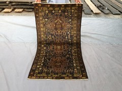2’7 x 4’7 ft Vintage Afghan Baluchi Zakani Rug Hand Knotted Oriental Carpet