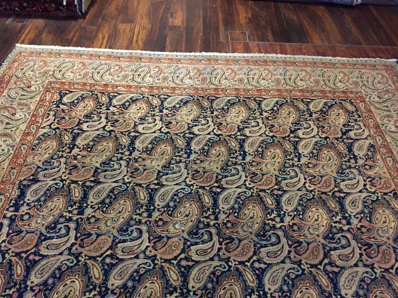 Veg. dye Antique Hand Knotted Vintage Floral Area Rug Carpet 8’5”x11’5”,#2016 gallery