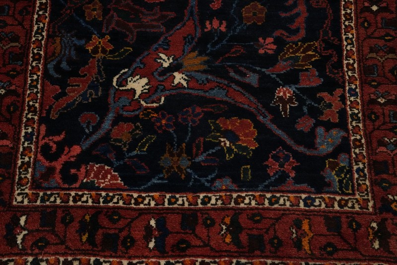 Antique Vegetable Dye Traditional 13 ft Runner Rug 3x13 Handmade Wool Carpet gallery