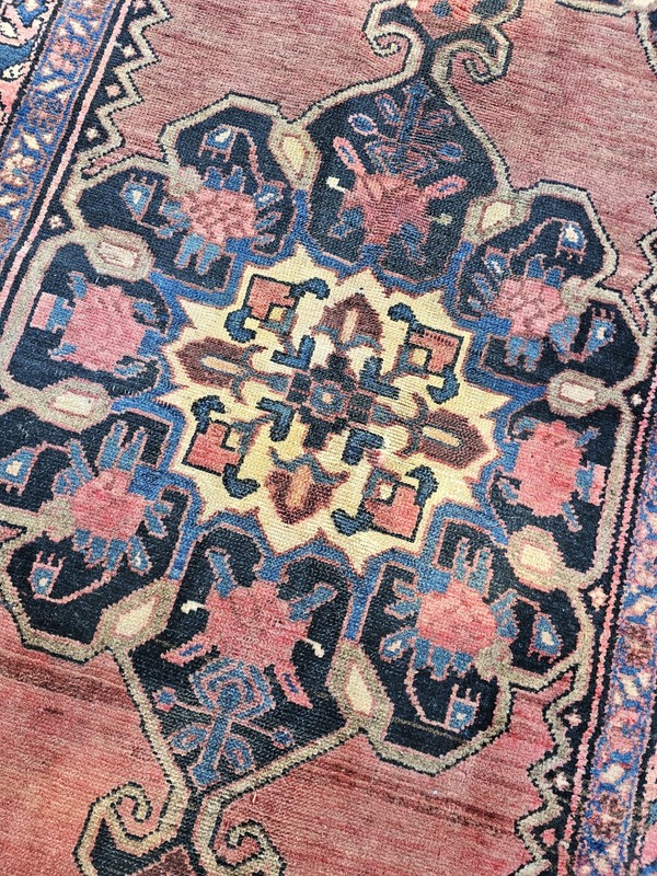 3.3 x 6.4 ANTIQUE KAZAK VINTAGE HERIZ RUG CAUCASIAN SERAPI OUSHAK KAZAK SHIRVAN gallery
