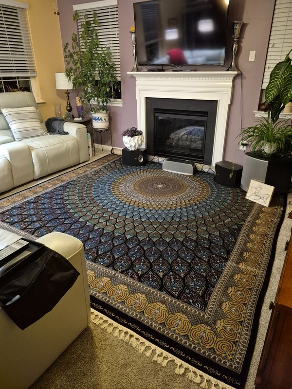 2 Exquisite New Handwoven Turkish Silk Rug – Ultra-Fine 970 KPSI Masterpiec gallery