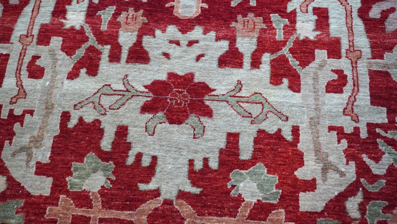 11'5" x 16' Excellent Herizz Hand Knotted Wool India Large Oriental Rug gallery