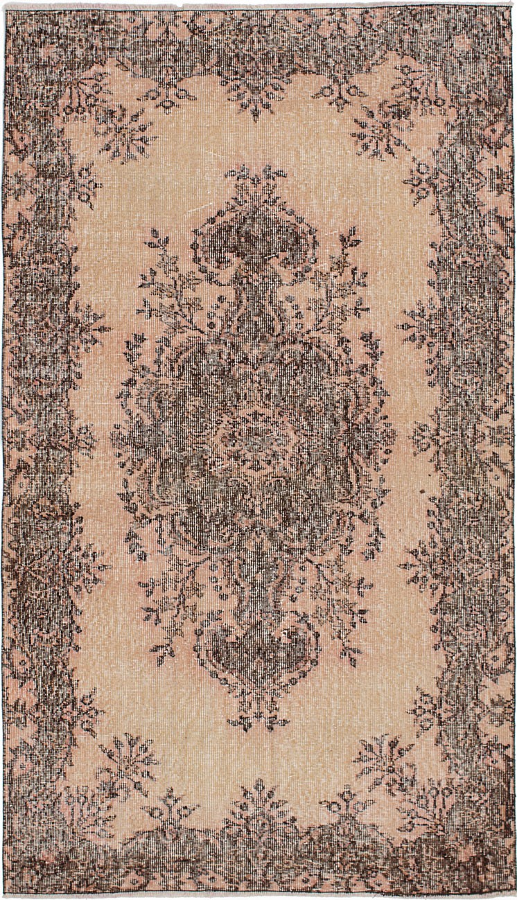Traditional Vintage Hand-Knotted Area Rug 3'10" x 6'8" Oriental Wool Carpet gallery
