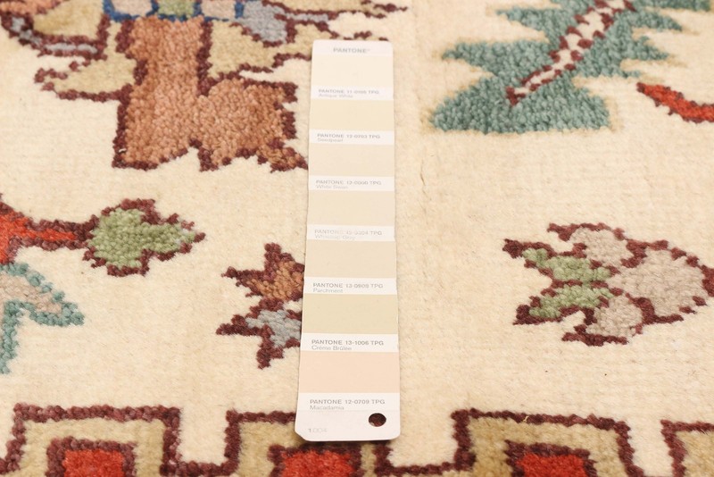 Vintage Hand-Knotted Area Rug 9'9" x 14'3" Traditional Oriental Wool Carpet gallery