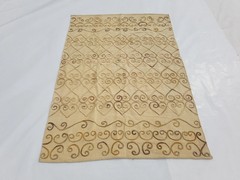 Vintage Handmade Traditional Beige Kilim Rug Carpet 5.9×4.0ft