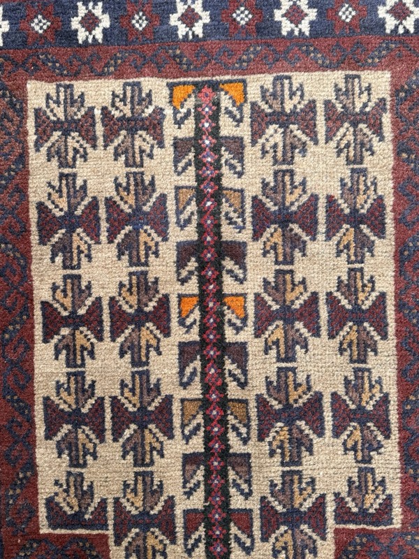Handmade Afghan Balouch Wool Prayer Rug gallery