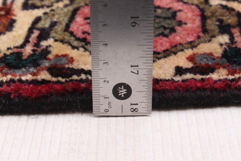 Vintage Hand-knotted Runner Rug 3'9" x 9'6" Traditional Oriental Wool Carpet gallery