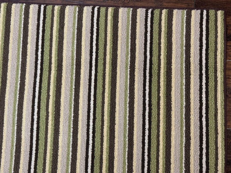 Stark Power Loomed Striped Rug 6x9, Multicolor Vintage Stark Carpet gallery