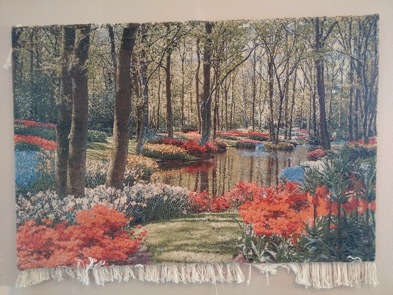 GENUINE TABRIZZ PICTORIAL TABLEAU RUG gallery