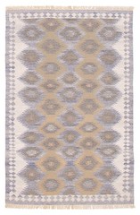 Vintage Hand Woven Area Rug 5’1″ x 8’0″ Traditional Wool Oriental Carpet