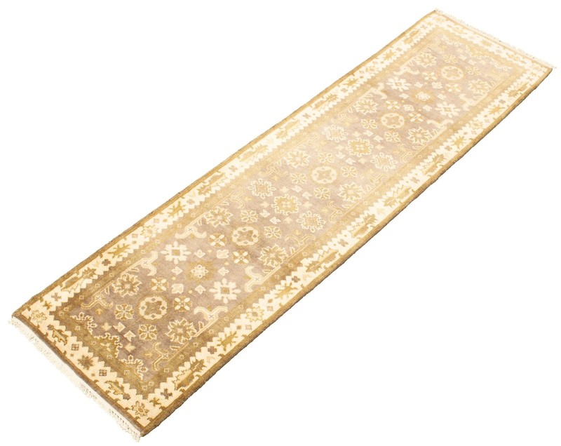 Vintage Hand-knotted Runner Rug 2'9" x 9'7" Traditional Oriental Wool Carpet gallery