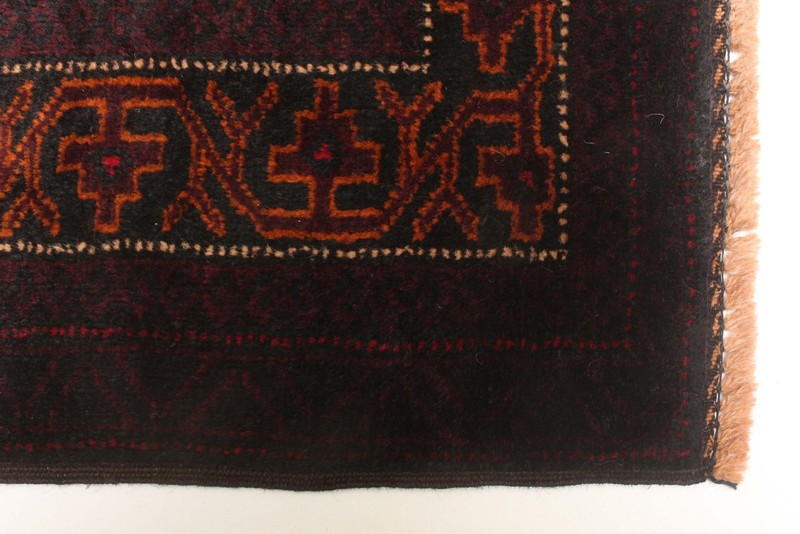 Vintage 2'11" x 5'1" Traditional Hand Knotted Vegetable Dye Wool Area Rug gallery