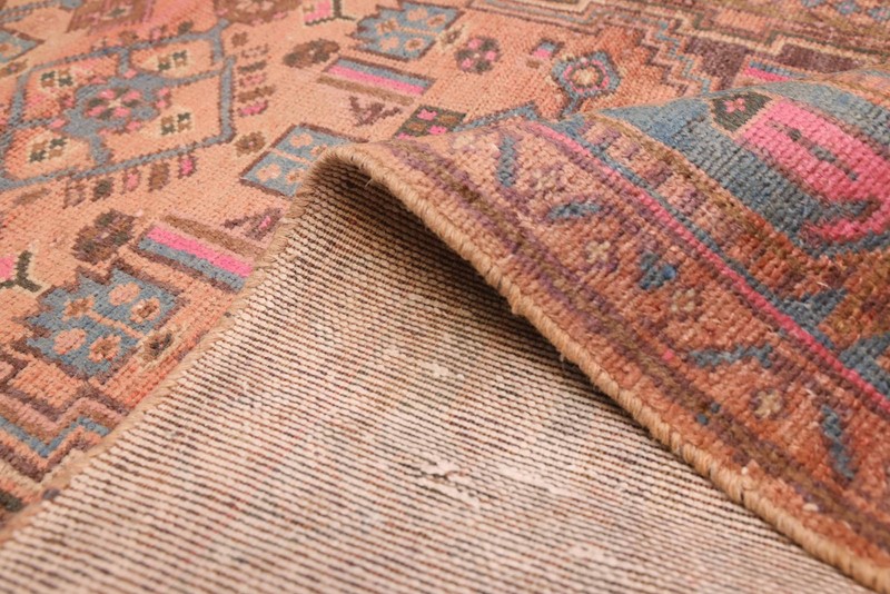Traditional Vintage Hand-Knotted Area Rug 3'5" x 7'8" Oriental Wool Carpet gallery