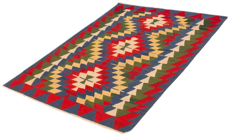 Vintage Hand Woven Area Rug 6'2" x 8'1" Traditional Wool Oriental Carpet gallery