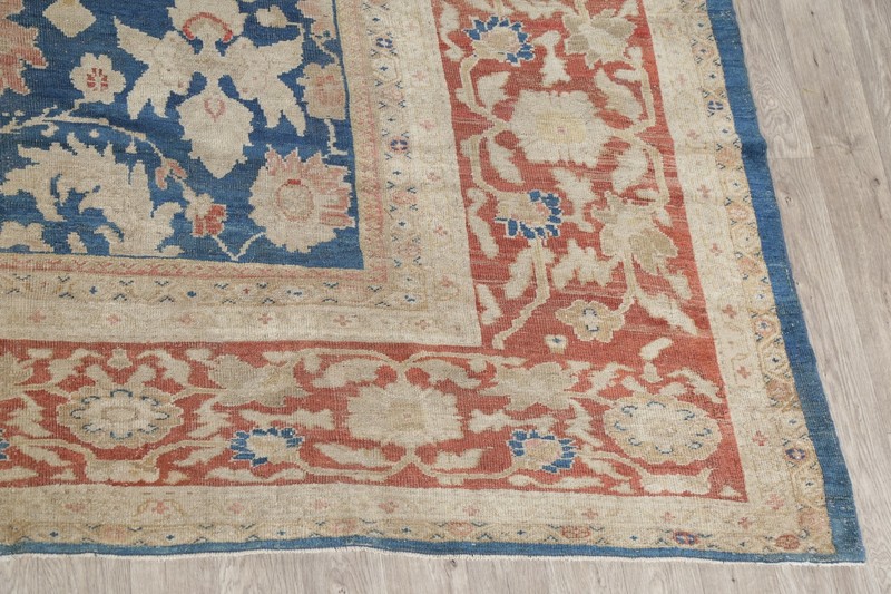 Vegetable Dye Antique Floral Traditional Oriental Area Rug Wool Handmade 10x16 gallery
