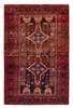 Vintage Hand-Knotted Area Rug 4'9" x 7'8" Traditional Oriental Wool Carpet gallery