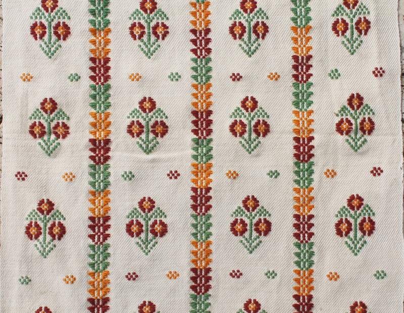 Turkish Kilim Rug 24''x37'' Hand Woven Konya Cicim Kilim 63x96cm gallery