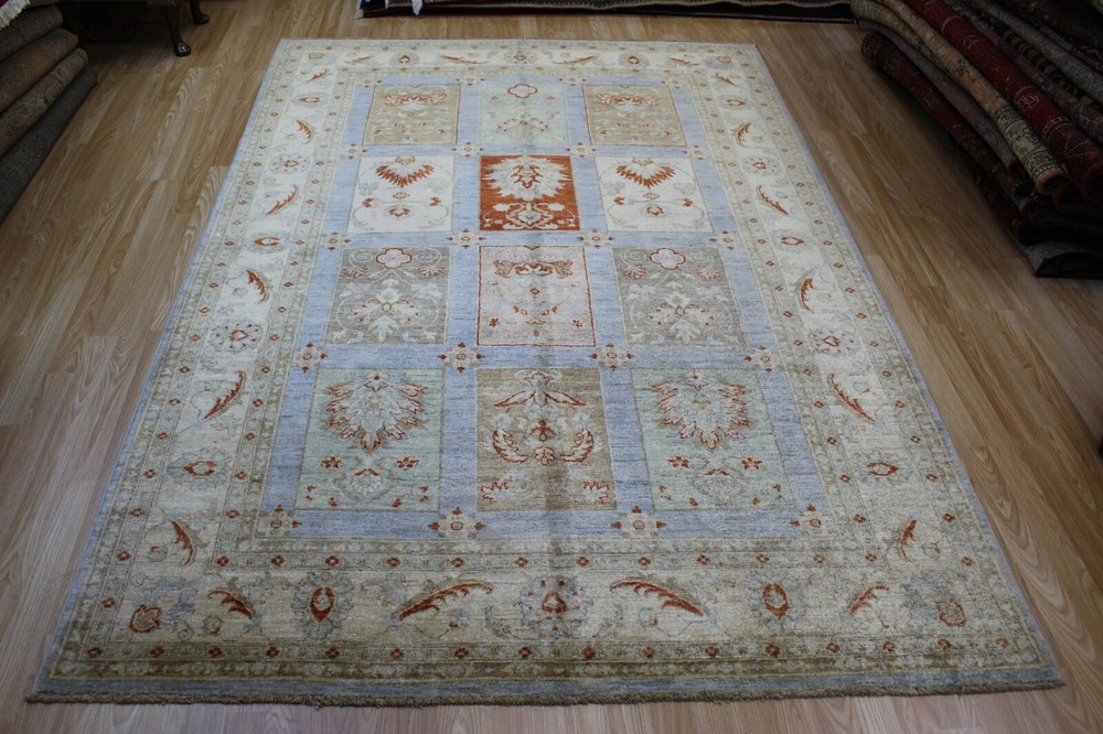 An Outstanding Handmade Persian Wool Garous Ziegler Garden Design Rug 245 x165cm