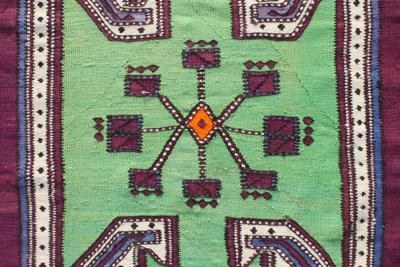 Caucasian Rug 3x10 Size Oriental Runner Corridor Hallway Stairs Multicolor Kilim gallery