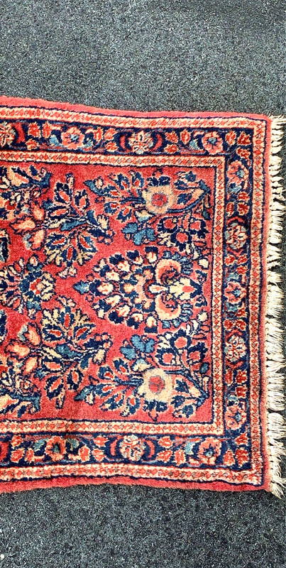 ANTIQUE AMERICAN SAROUK RUNNER 2'6"x6'3" FT gallery