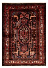 Traditional Vintage Hand-Knotted Area Rug 4’10” x 6’11” Oriental Wool Carpet