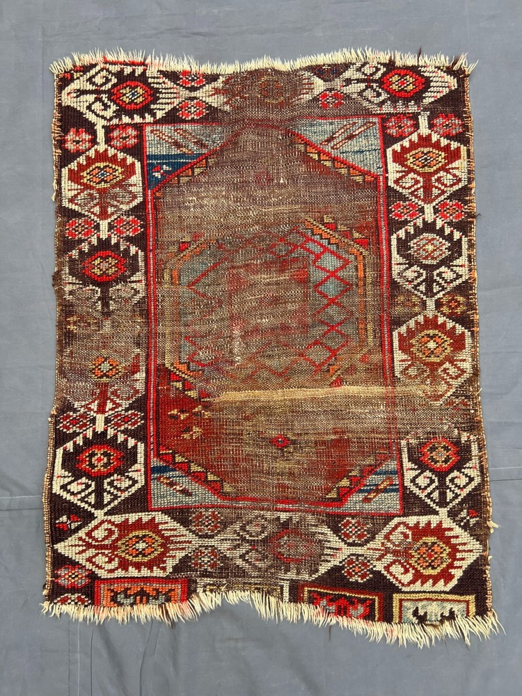 COLLECTORS' ITEM Stunning Antique kazak Caucasian 4TH QUARTER 19TH Century Rug