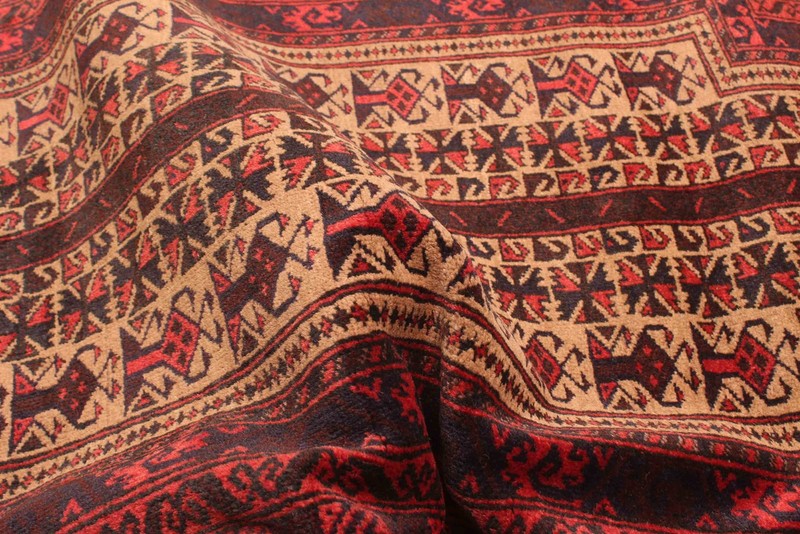 Traditional Vintage Hand-Knotted Oriental Carpet 2'11" x 4'8" Wool Area Rug gallery