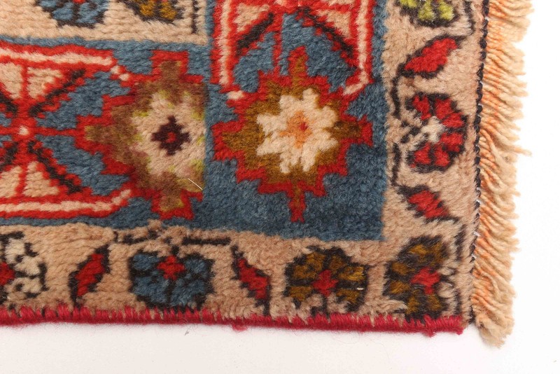 Vintage Hand-Knotted Area Rug 3'5" x 5'1" Traditional Oriental Wool Carpet gallery