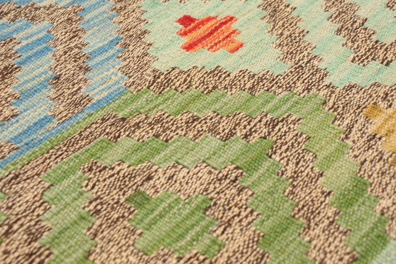 Vintage Hand Woven Area Rug 7'0" x 10'6" Traditional Wool Oriental Carpet gallery